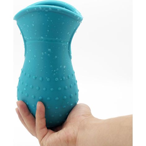 Nettoyeur De Patte De Chien, Patte De Chien Cleaner avec Serviette De Nettoyage pour Patte d'animal Familier pour Chiens Chats Massage Toilettage Sale Griffes De Chien-L (1/5)