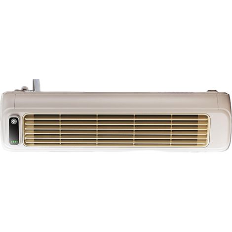 Ventilateur climatiseur portable à 3 vitesses avec écran tactile LED, idéal pour la chambre, le bureau, la cuisine ou la salle de bain (gris) (1/5)