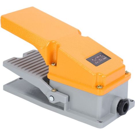 Pédale De Commande En Aluminium Pour Machine Outil Avec Interrupteur À Contact Argent