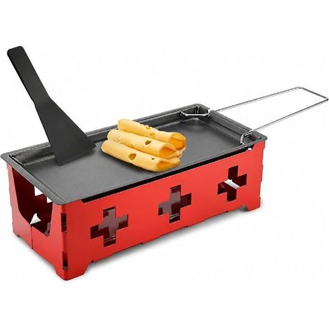 Appareil A Raclette Bougies, Faites Fondre Votre Fromage En 3 Minutes Avec Spatule, 19 X9,5 X6Cm[CA26] (1/5)
