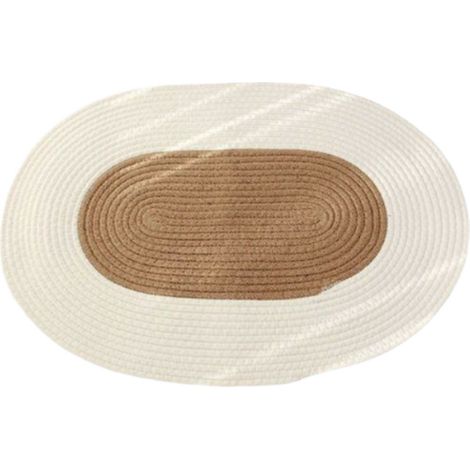 Tapis à griffer pour chat, tapis de couchage, tapis tissé en coton, tapis de sol pour animaux, niche rafraîchissante, tapis d'été pour chien.
