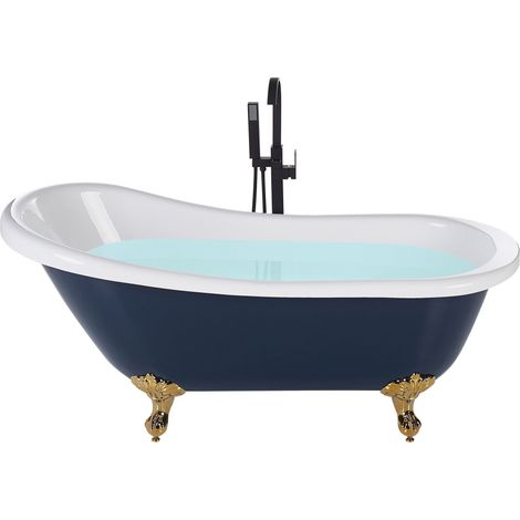 Freestanding Bathtub CAYMAN 1700 x 760 mm Blue