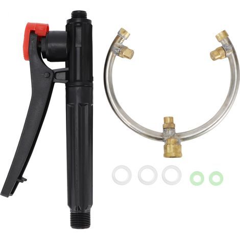Pulvérisateur agricole 3 buses atomisation semi-circulaire filetage externe G3/8 pouce (1/5)