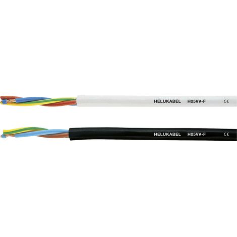 HELU H05VV-F Schlauchleitung 3 G 0.75 mm² Schwarz 29452 100 m (1/2)