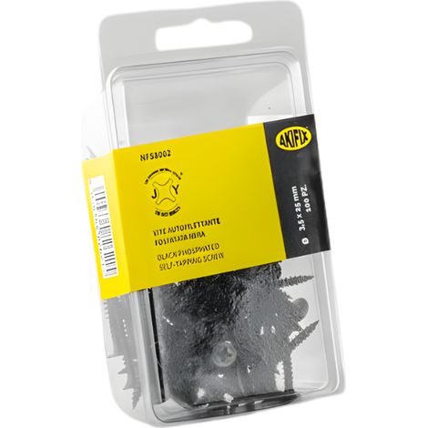 Vite autofilettante doppio filetto 3,5x25 mm top quality 100 pz (1/5)