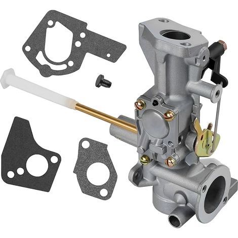 Lot de 2 kits carburateur complet compatible avec moteurs Briggs & Stratton 5HP, remplace 498298/692784/495951/495426/112202/112232/134202/137202/133212/130202. (1/5)