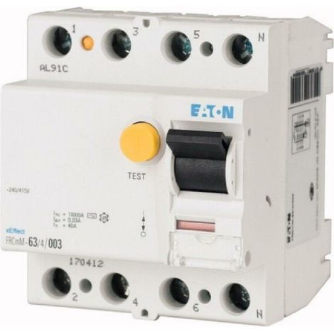 Eaton frcmm-40/4/05 interruttori differenziale puro 4p 40a 05