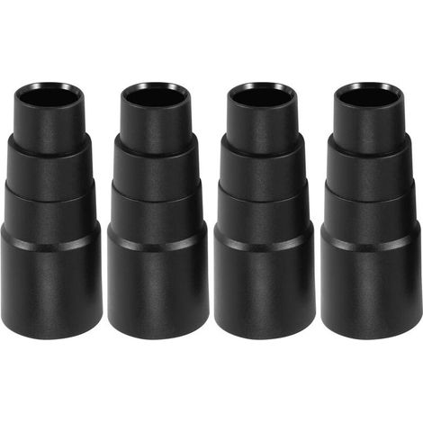 4-teiliger Staubsaugerschlauchadapter, universeller Reduzieradapter für Anschlussstücke (1/4)
