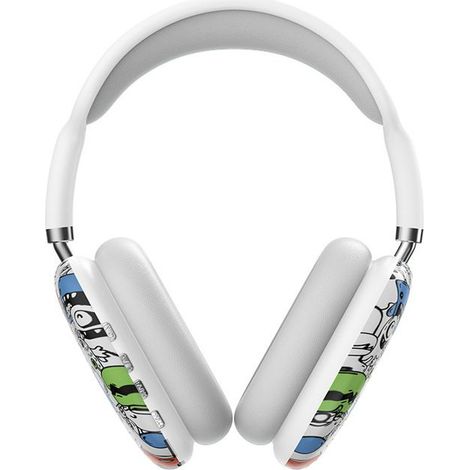 Casque Bluetooth sans fil avec micro, basses puissantes, idéal pour la maison, l'exercice, iOS/Android/ordinateur portable (1/4)