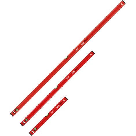 Milwaukee Wasserwaagen Slim 180/120/60cm Promo3tlg