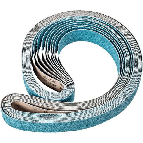 PFERD TOOLS Zirkon Schleifband BA 50x2000mm Z24 für hohen Abtrag mit Bandschleifer 10 Stk (1/5)