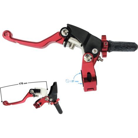 The NXT300's clutch lever is robust, durable, and offers precise control. (1/3)