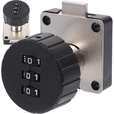 PRETYZOOM Lot de 2 cadenas à combinaison pour tiroirs et (1/5)