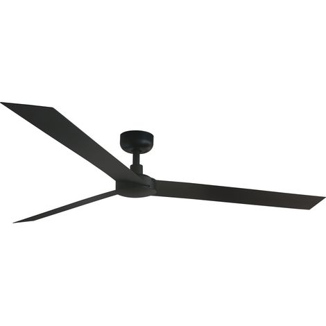 DC Ceiling Fan Cruiser XL Black with Remote (1/4)