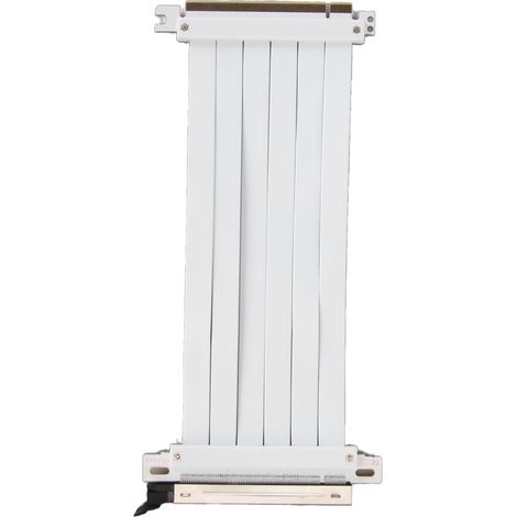 Cavo di prolunga PCIe x16, stabilità migliorata, pin placcati in oro di alta qualità, trasmissione a piena velocità, design sottile e pieghevole, slot schermato EMI, retrocompatibile con PCIe.