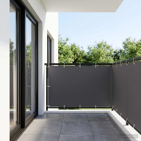 vidaXL Balcony Privacy Screen 1.2 x 15 m Fabric with PU Coated (1/5)