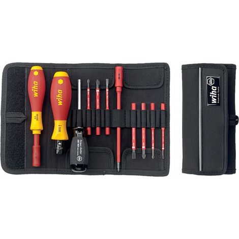 Wiha – Tournevis dynamométrique VDE TorqueVario®-S 0,6-2,0Nm – Couple réglable avec signal de clic tactile – Précision ± 6% – Isolé 1000V AC