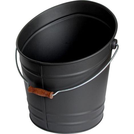 17-liter-kamineimer aus schwarzem material - Guillouard - 080630