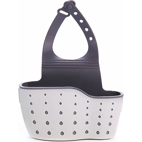 Porte-éponge pour évier de cuisine, égouttoir suspendu, étagère de rangement pour évier, porte-éponge de rangement, pour le rangement de la cuisine, égouttoir (1/5)