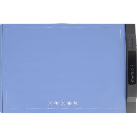 Plateau chauffant électrique en silicone pliable et enroulable, idéal pour les fêtes, les réunions et une utilisation quotidienne. (1/5)