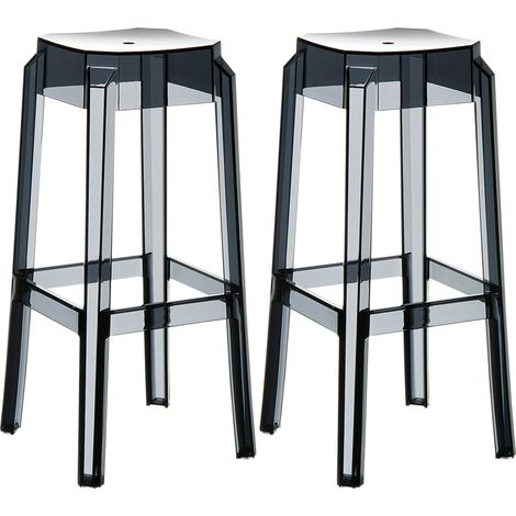 Set 2x Taburete Fox Negro (1/5)