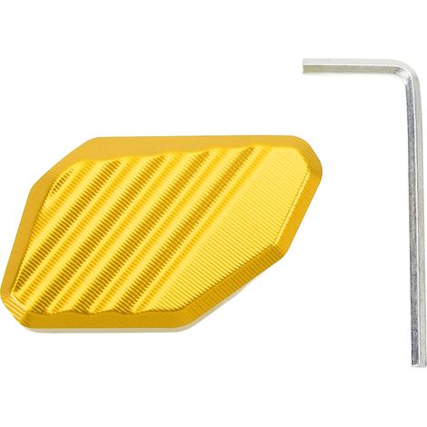 Hochfeste, rutschfeste Seitenständerverlängerung aus Aluminiumlegierung für die Motorräder XMAX300, XMAX125, XMAX250 und XMAX400 (gold) (1/5)