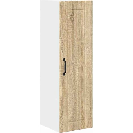 Meubles de Rangement,Armoire de cuisine avec étagère Chêne Sonoma 30 x 31 x 100 cm CFW706768 (1/5)