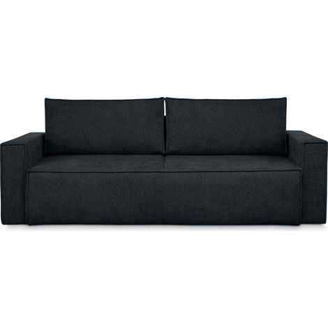 KONSIMO NAPI II Sofa 3 Sitzer, mit Schlaffunktion, Modern, dunkelblau (1/5)