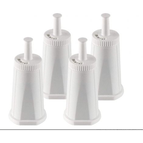 Cyslmuk – Lot de 4 filtres à eau pour cafetière Sage – Charbon actif pour élimination chlore et calcaire – Compatible Barista Express et autres modèles - SES990