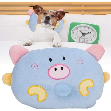 Oreiller Doux pour Animal de Compagnie Chat Chien Petit Chien Tissu Dessin animé Cochon Forme Animale lit Doux Oreiller Couchage (1/5)