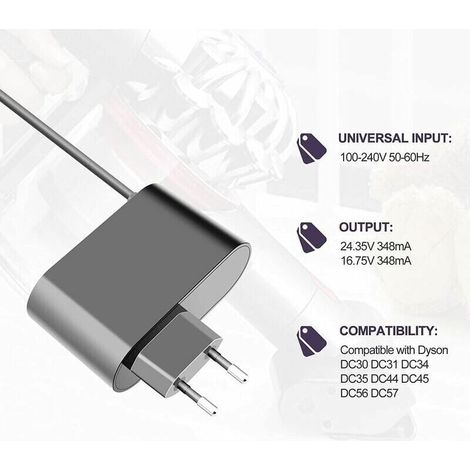 YMYNY Ladegerät kompatibel mit Dyson V10 V11 V12 V15 30,45 V Universal-Staubsaugerakku (1/3)