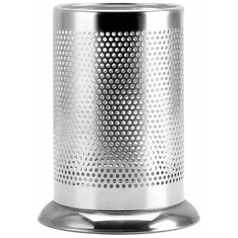 Kitchen Utensils Stainless Steel Chopsticks Perforated Holder Cooking Cutlery Tableware Cage Organizer Caddy (1/4)