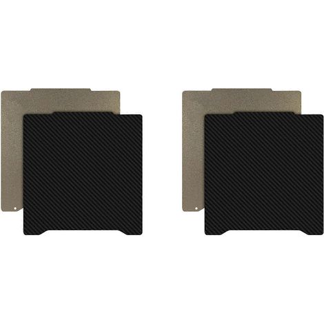 2x Prusa Mini PEI-Plattenbauplatte 196,3 x 190 mm, doppelseitig, PEI/PET-Federstahlblech, beheizte PEI-Platte-A (1/3)