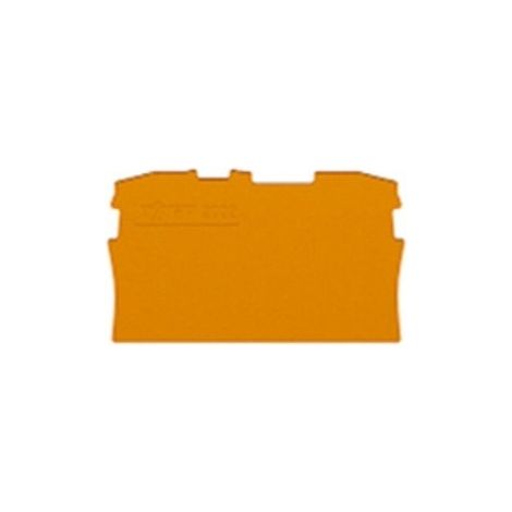 WAGO Abschluss- und Zwischenplatte, 2006-1292, orange (1/2)
