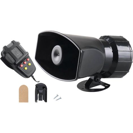 Altavoz genérico para alarma de coche, 12 V, 5 tonos de sonido, para motocicleta y automóvil. (1/5)