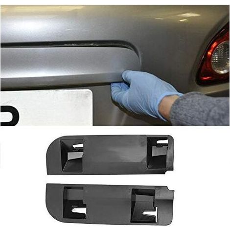 2-teiliges Reparaturset für Heckklappengriffverkleidung und Kofferraumgriffabdeckung, gebrochener Clip, passend für Qashqai 2006 2007 2008 2009 2010 2011 2012 2013