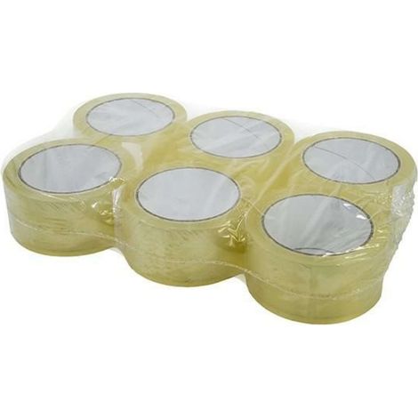 NASTRO ADESIVO TRASPARENTE 30MTLARGHEZZA 5cm"Minimo acquisto 6pz"