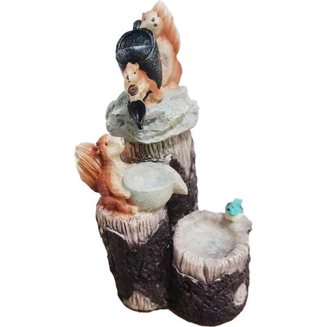 Figura de pato de resina con energía solar, ideal para decorar el jardín, la terraza y el césped. (1/5)