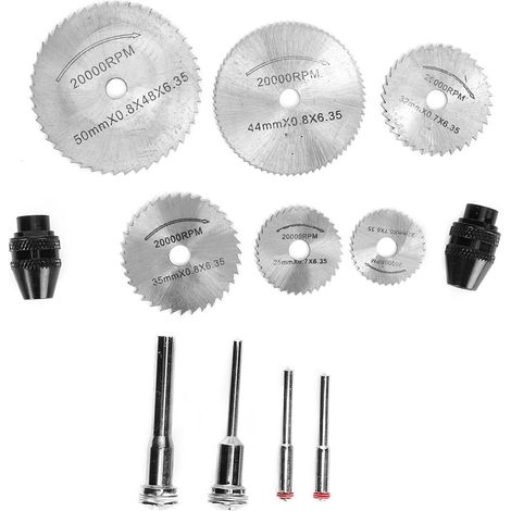 Ensemble d'outils pour meuleuse électrique, petite lame de scie en acier rapide, 34 pièces. (1/5)