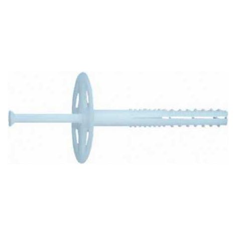 Sud Bois – Lot de 100 chevilles AIS-C pour fixation panneaux isolants – Longueur 130 mm – Polypropylène – Fixation rapide béton, brique, pierre