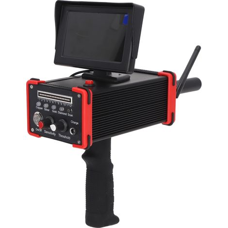 Détecteur de métaux Or Argent Longue Portée Haute Sensibilité Chasse au Trésor AC100-240V Prise UE (1/5)