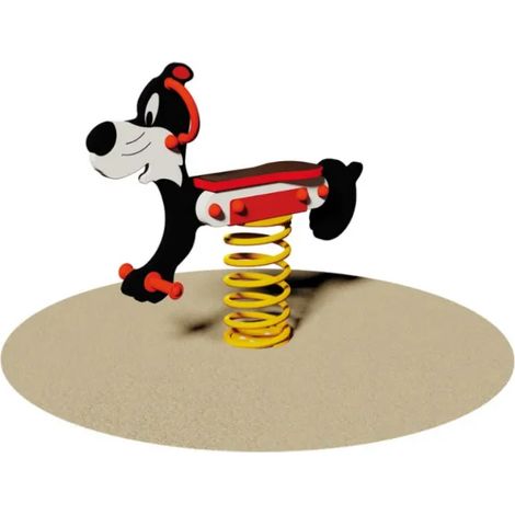 Gioco a molla Gatto 867 multistrato okoum&eacute H55cm EN 1176 bambini 3-8 anni