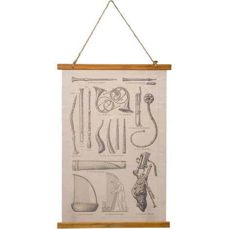 Lienzo pergamino de lino impreso 60x86 cm (1/3)