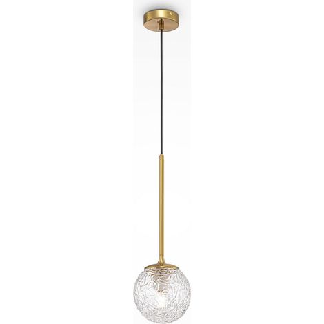 Maytoni Ligero Plafonnier Suspension Globe Moderne Laiton E27 (1/3)