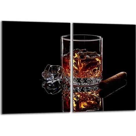 Protection de plaque de cuisson en verre 2x40x52 Whisky (1/5)