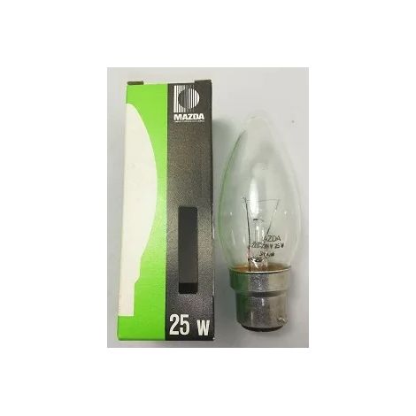 Mazda Lampadina trasparente B22 25W