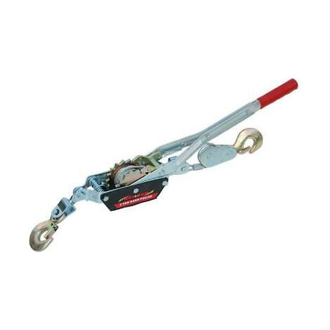 2 TON 2 HOOK CABLE PULLER HAND WINCH 4000LB CAR VAN BOAT TRAILER CT0514