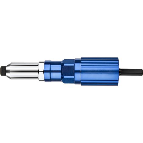 LIFCAUSAL Adaptateur de pistolet à rivets pour perceuse électrique avec clé, poignée amovible, griffe de remplacement pour écrous à rivets 3/32 "1/8" 5/32 "3/16" (1/5)