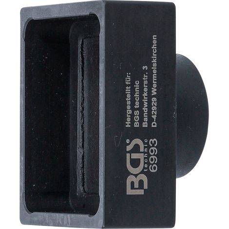 CLÉ POUR ÉCROUS DE SERRAGE D'ESSIEU POUR DAF, MAN, MERCEDES-BENZ, KÄSSBOHRER, SETRA 60 MM BGS 6993 (1/2)