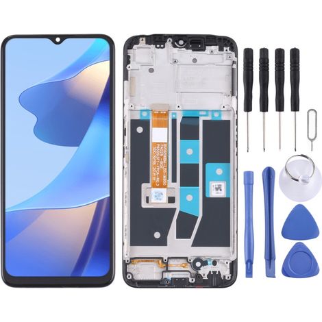 Compatible with OPPO A16 / A16s / A54S framed LCD touchscreen (1/4)
